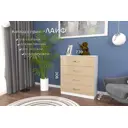 Комод Furnistyle 10730 4 ящика 80x40x90 см ЛДСП цвет разноцветный