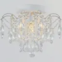 Люстра потолочная Reluce 4039 04039-0.3-04 wh+gold pn 4 лампы 10 м² цвет белый/золото