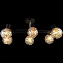 Люстра потолочная ReLuce 04772-0.8-06 6 ламп 18 м² цвет черный