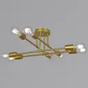 Люстра на штанге Reluce 90800 90800-0.3-08 gd 8 ламп 13 м² цвет золото