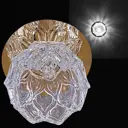 Светильник точечный встраиваемый Reluce 08101-9.0-001h g9 gd под отверстие 55 мм G9 цвет золото/прозрачный