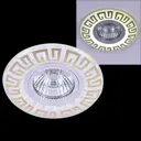 Светильник точечный встраиваемый Reluce 09504-9.0-001mn mr16+led3w wh-gd под отверстие 65 мм GU5.3 цвет хром/белый/золото