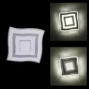 Светильник точечный встраиваемый светодиодный Reluce 44333-9.0-001xw led3+3+3w white под отверстие 75 мм 38 Вт нейтральный белый свет цвет белый