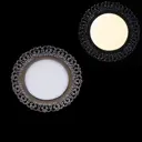 Светильник точечный встраиваемый светодиодный Reluce 52506-9.0-001rd led6w cr под отверстие 110 мм 6 Вт нейтральный белый свет цвет серый/серебристый