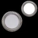 Светильник точечный встраиваемый светодиодный Reluce 53106-9.0-001rd led6w sv под отверстие 110 мм 6 Вт нейтральный белый свет цвет серый/серебристый