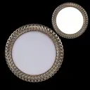 Светильник точечный встраиваемый светодиодный Reluce 53112-9.0-001rd led12w gd под отверстие 160 мм 12 Вт нейтральный белый свет цвет жёлтый/золотой