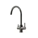 Смеситель для кухни Sancos SC4012GG поворотный излив 25 см цвет вороненая сталь