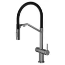 Смеситель для кухни Agger A3241455 гибкий излив 21.3 см цвет оружейная сталь