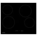 Электрическая варочная панель Monsher MHE 6003 59 см 4 конфорки цвет черный