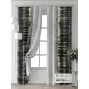 Комплект штор Comfy way Форнерс - 752 - 240 см CW709752240-240 на шторной ленте 240x150 см цвет бежевый