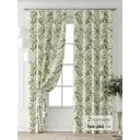 Комплект штор Comfy way Форнерс - 947 - 260 см CW709947260-260 на шторной ленте 260x150 см цвет зеленый