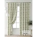 Комплект штор Comfy way Форнерс - 957 - 260 см CW709957260-260 на шторной ленте 260x150 см цвет зеленый