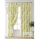 Комплект штор Comfy way Форнерс - 968 - 260 см CW709968260-260 на шторной ленте 260x150 см цвет зеленый