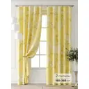 Комплект штор Comfy way Форнерс - 876 - 260 см CW709876260-260 на шторной ленте 260x150 см цвет желтый