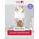 Фотообои флизелиновые Первое ателье Маленькие кролики 100x270 см