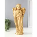 Декоративный предмет Хорошие сувениры Ангелина с младенцем слоновая кость