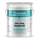 Грунт-эмаль эпоксидная Shihran СпецКор ЭП красная 9.3кг 8кг и 1.3 кг