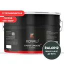 Грунт-эмаль по металлу 3 в 1 Kovali полуглянцевая цвет черно-зеленая RAL 6012 10кг