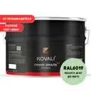 Грунт-эмаль по металлу 3 в 1 Kovali полуглянцевая цвет бело-зеленая RAL 6019 10кг