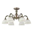 Люстра потолочная Arte Milano AM346410 240Вт E27 бронза 346410/6 AB