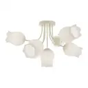 Люстра потолочная Arte Milano AM-Napoli 280Вт E27 белый 319066/D780/7 IV