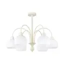 Люстра на штанге Arte Milano Am-napoli 313066/d700/6 iv 6 ламп 12 м² цвет белый