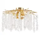 Люстра потолочная Arte Milano Milan23 234001/d500/4/d gd 3 лампы 6 м² цвет золото