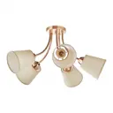 Люстра потолочная Arte Milano Napoli-9546 339546/5 fgd 5 ламп 10 м² цвет золото