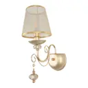 Настенный светильник Arte Milano AM347620 40Вт E14 золото 347620/1W FGD