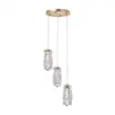 Светильник подвесной светодиодный Arte Milano Am-venezia 319011/d300/3 gd 3 м² нейтральный белый свет цвет золото