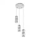 Светильник подвесной светодиодный Arte Milano Am-venezia 310111/d300/3 ni 3 м² нейтральный белый свет цвет никель