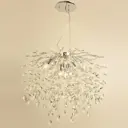 Люстра подвесная Reluce 8180 Rlc_08180-0.4-08_cr 8 ламп 13 м² цвет хром/прозрачный