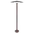 Фонарный столб уличный светодиодный Feron Fe_51981 68 см белый свет цвет коричневый