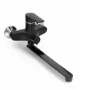 Смеситель для ванны Plamix PM0546 цвет черный матовый