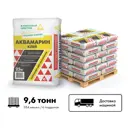 Клей для плитки и керамогранита усиленный C2T ТМ Каменный цветок Аквамарин цвет серый комплект 25кг x 384шт машиной без выгрузки