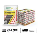 Клей для плитки и керамогранита усиленный C2T ТМ Каменный цветок Аквамарин цвет серый комплект 25кг x 832шт машиной без выгрузки