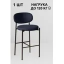 Стул Ваш день 43x93x46 см велюр цвет синий 1 шт.