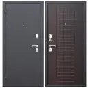 Входная дверь Foreman Ф-8 левый 205x96см цвет черный шолк/венге
