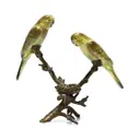 Подсвечник фарфоровый Гласар Птички 25 см