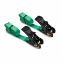 Комплект 2шт ремней стяжных кольцевых с храповым механизмом Hitch Regular 25мм 1т 8м