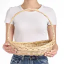Корзина Сима-ленд Лексус 28x35x35 см ива цвет бежевый