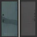 Входная дверь Bunker Бункер BN-13 правый 205x96см цвет веллюто верде/графит софт с панелью ФЛ-609