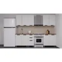 Кухня Лаванда Аленушка Н00231877а 200x216x60 см ЛДСП цвет белый