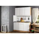 Кухонный гарнитур Дана Интерьер-центр 00-00137122а 150x211x60 см ЛДСП цвет белый, дуб