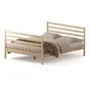 Кровать Домаклево Лето база 160x200+В2+В2 см цвет натуральный