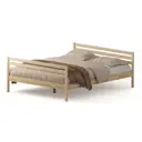 Кровать Домаклево Лето база 180x200+Н2+Н2 см цвет натуральный