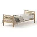 Кровать Домаклево Лето база 90x200+Н2+Н2 см цвет натуральный