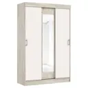 Шкаф-купе Сима-ленд Бася с 2 дверями 52x130x210 см 10 полок ЛДСП цвет кашемир/крафт серый