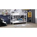 Кровать двухъярусная Савушка 01 Оптима 177x87 см дерево цвет белый