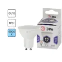 Лампа светодиодная Эра GU10 170-265 В 12 Вт софит 960 лм холодный дневной цвет света